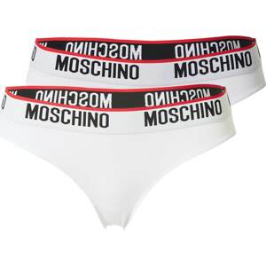 Moschino Underwear Kalhotky červená / černá / bílá