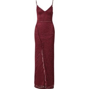 Skirt & Stiletto Společenské šaty 'Faye' vínově červená