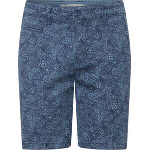 BLEND Chino kalhoty marine modrá / kouřově modrá
