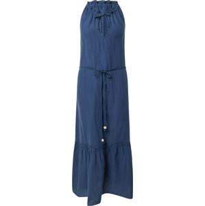 120% Lino Letní šaty modrá