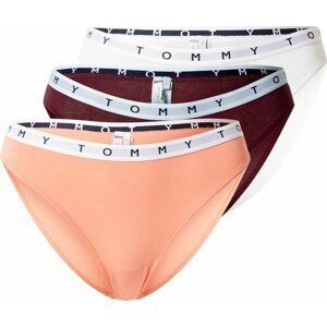 Tommy Hilfiger Underwear Kalhotky ostružinová / lososová / bílá