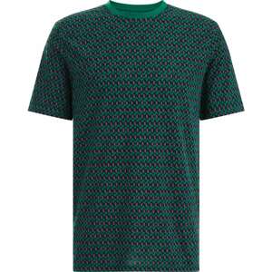 WE Fashion Tričko tmavě zelená