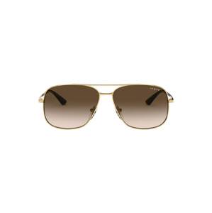 VOGUE Eyewear Sluneční brýle  hnědá / zlatá