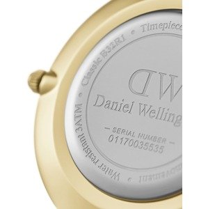Daniel Wellington Analogové hodinky 'Petite Evergold G Black'  zlatá