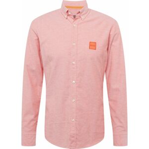 Košile 'Mabsoot' Boss Orange oranžová / světle růžová