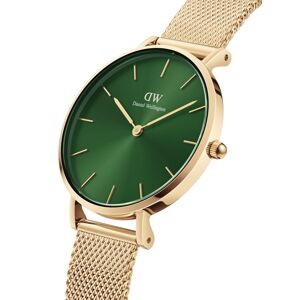 Daniel Wellington Analogové hodinky 'Petite Emerald G Green'  zlatá