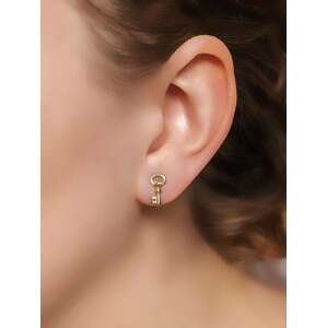Lauren Ralph Lauren Náušnice 'STONE KEY'  zlatá / růžová / perlově bílá