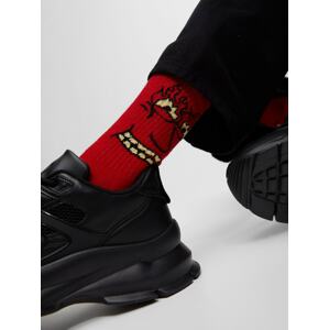 Pull&Bear Ponožky  žlutá / červená / černá
