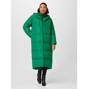 ONLY Curve Zimní kabát 'AMY'  tmavě zelená