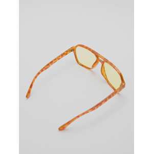 Pull&Bear Sluneční brýle  hnědá / oranžová