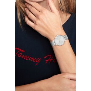 TOMMY HILFIGER Analogové hodinky  námořnická modř / červená / stříbrná / bílá
