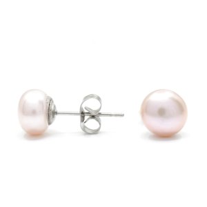 Aranys Náušnice říční perly, Růžová 04061