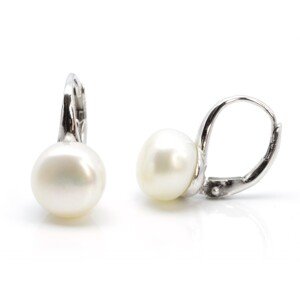 Aranys Stříbrná souprava říční perly bílé 04482