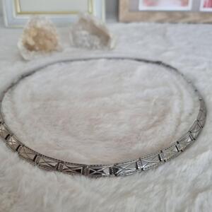 Aranys Obdélníkový náhrdelník z chirurgické oceli, 60 cm 12361