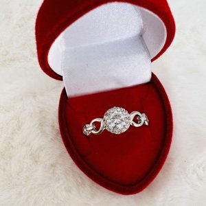 Aranys Luxusní prsten s velkým zirkonem, 51 00915