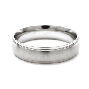 Aranys Snubní prsteny z chirurgické oceli, Bez kamene - v. 52 02480