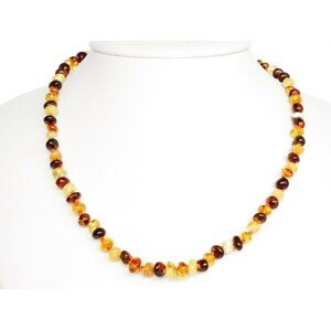 Aranys Jantarový náhrdelník multicolor, 44 cm 03692