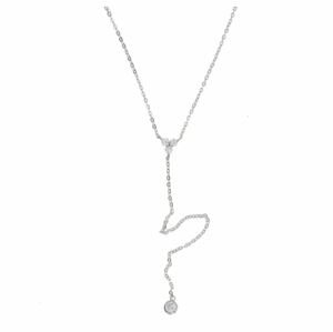 Aranys Stříbrný náhrdelník s dlouhým přívěskem Ketoa 15942